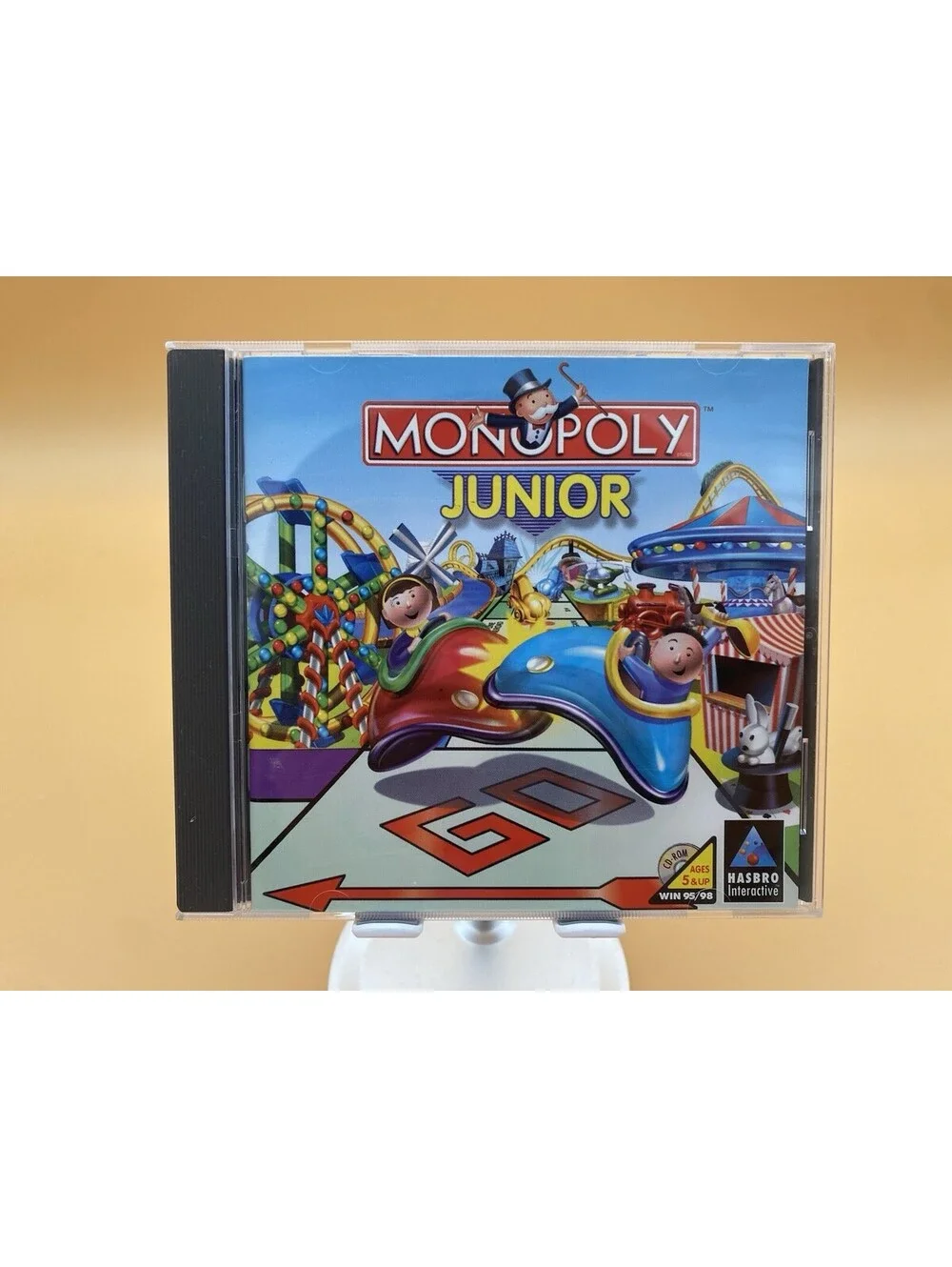 Monopoly Junior PC Video Game - 1999 Hasbro - Tested